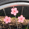 Cherry Blossom Bike Spoke Decorations (x6) - cherry flower bike decorations